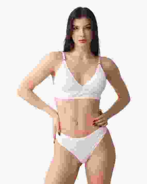 Cotton Blend Bra