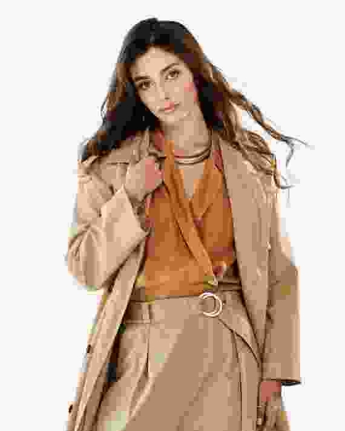 Breasted Long Blazer