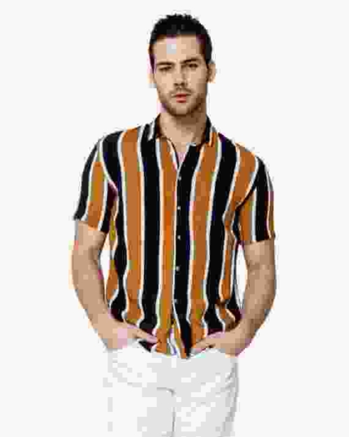 Regular Fit Striped Shirt