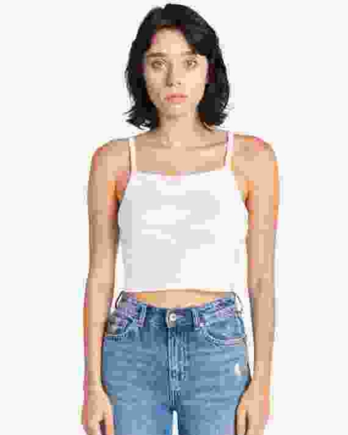 Cotton Knitted Tank Top