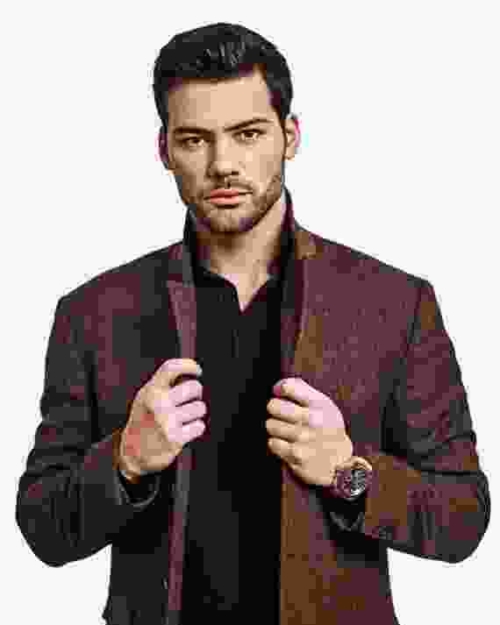 Brown Woolen Blazer