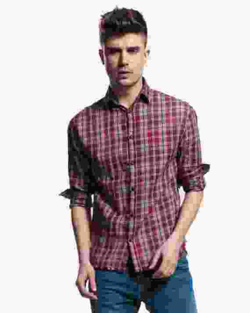 Male Checked Shirt