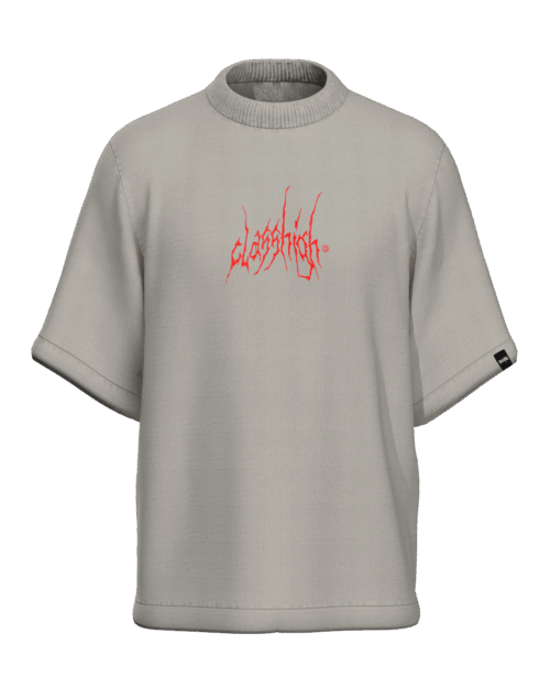 OVER "WHATEVER" OFF WHITE